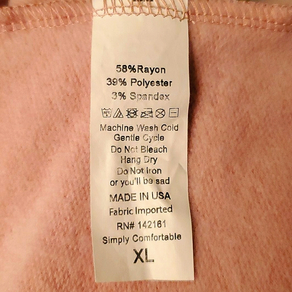 LuLaRoe Pink Sarah Cardigan XL - Picture 4 of 4